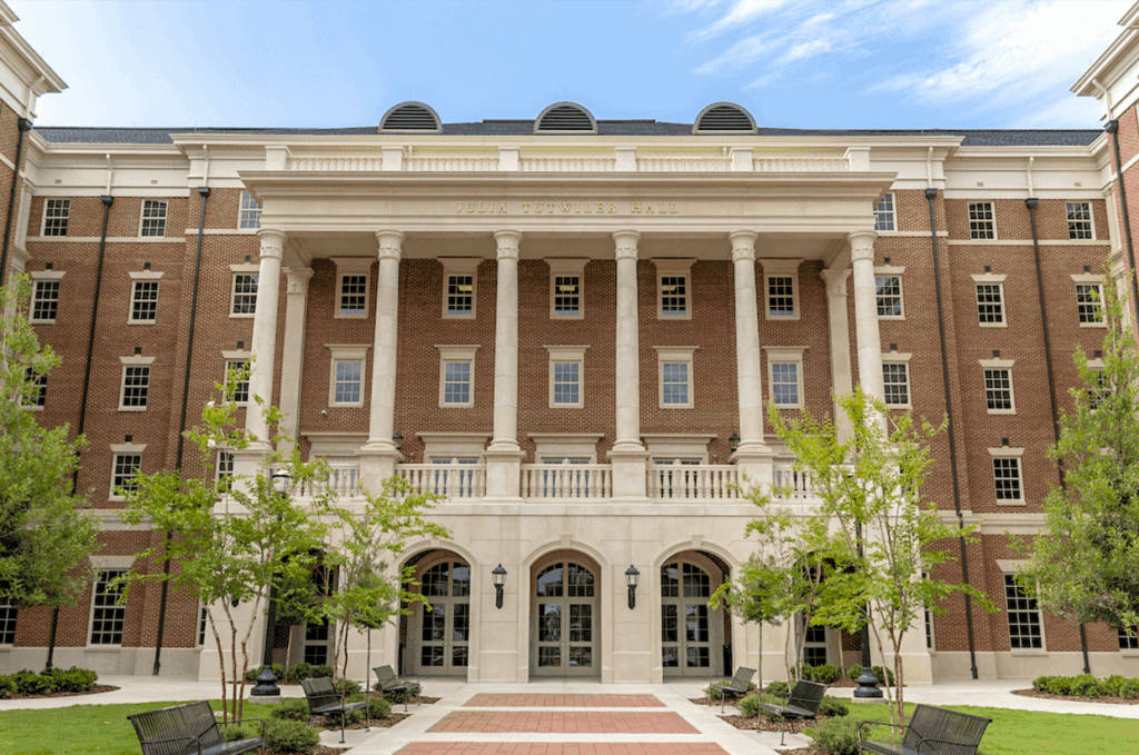 Exterior image of Tutweiler Hall
